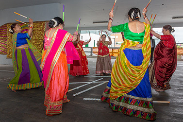 Diwali performers at Manukau Police Station